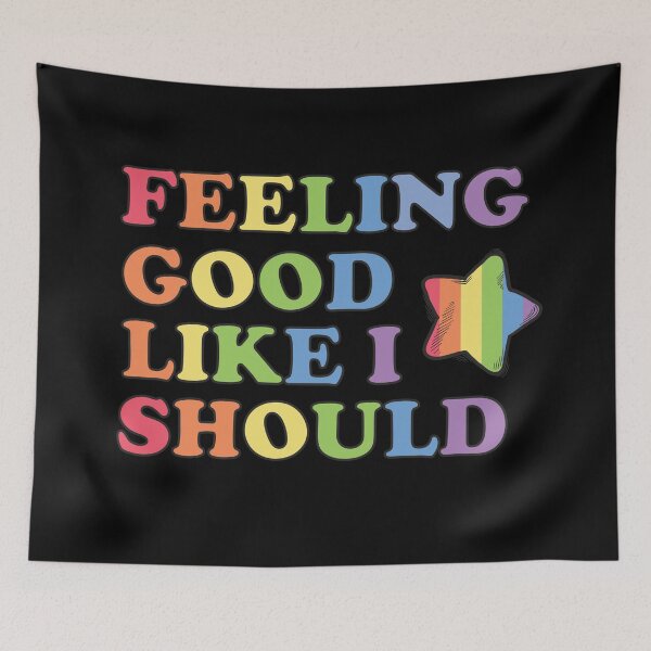Item preview, Feeling good like I should (colorful) designed and sold by empathylife.