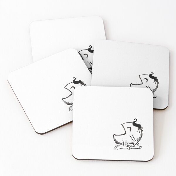 Item preview, Funny little monster in black and white designed and sold by Canvasvendetta.