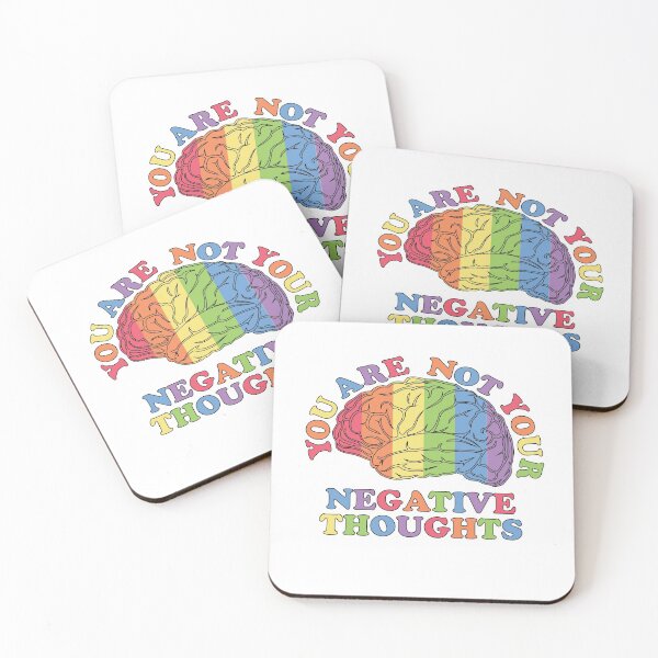 Item preview, Your are not your negative thoughts (white) designed and sold by empathylife.