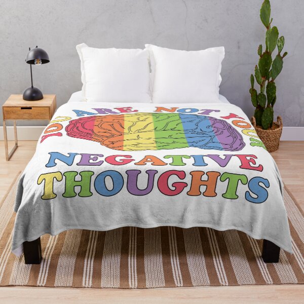 Item preview, Your are not your negative thoughts (white) designed and sold by empathylife.