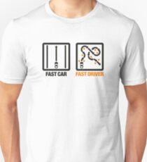 Camiseta ajustada Fast Car - Conductor rápido (1)
