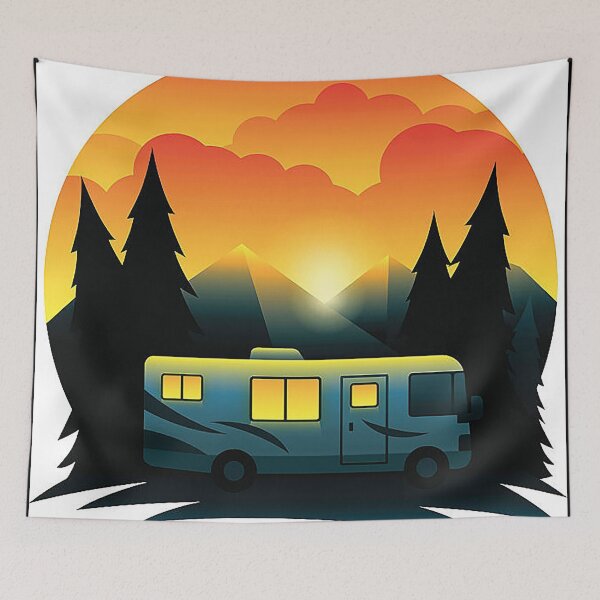 Item preview, Camping fun designed and sold by Aura __Print.
