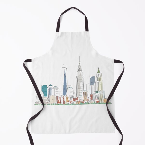 Item preview, New York Skyline PBO simple Artwork designed and sold by PrintByOrderDK.