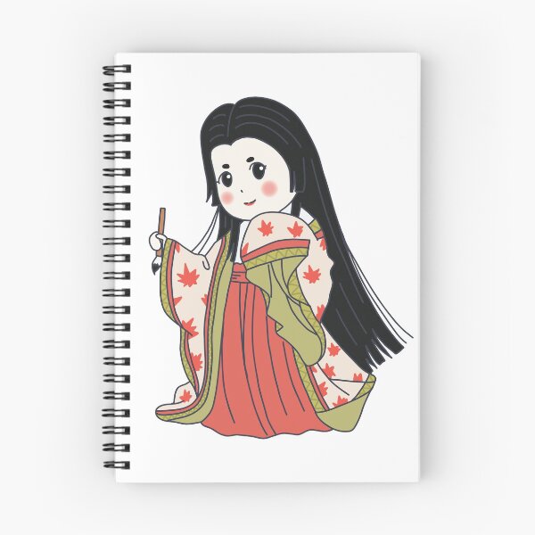 Item preview, Cute Historical Characters - Murasaki Shikibu designed and sold by MariOyama.