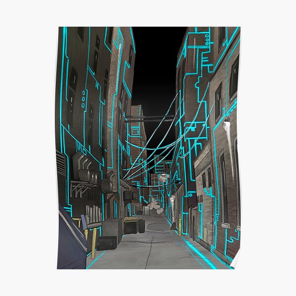 Alleyway Wall Art Redbubble