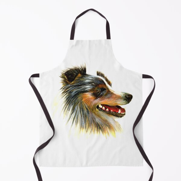 Item preview, Sheltie Dog Acrylic Painting Pet Artwork designed and sold by Alison Langridge.