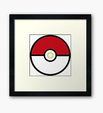 Pokeball Framed Print