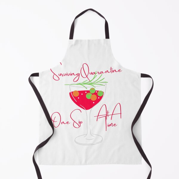 Item preview, Serviving Quarantine One Sip At A Time designed and sold by Red-ElYoubi.