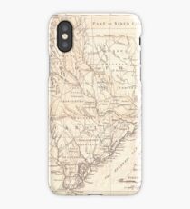 Vintage Map of South Carolina (1779) iPhone Case