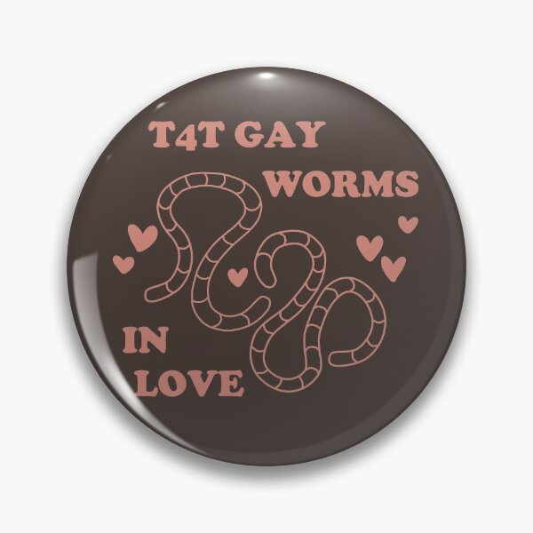 Item preview, t4t gay worms in love designed and sold by ryegardens.