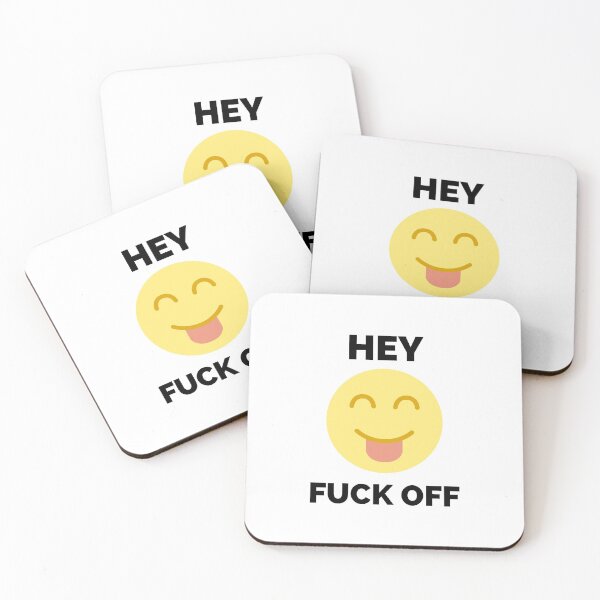 Item preview, Hey Fuck Off | Fuck Off Emoji designed and sold by HDTees4U.