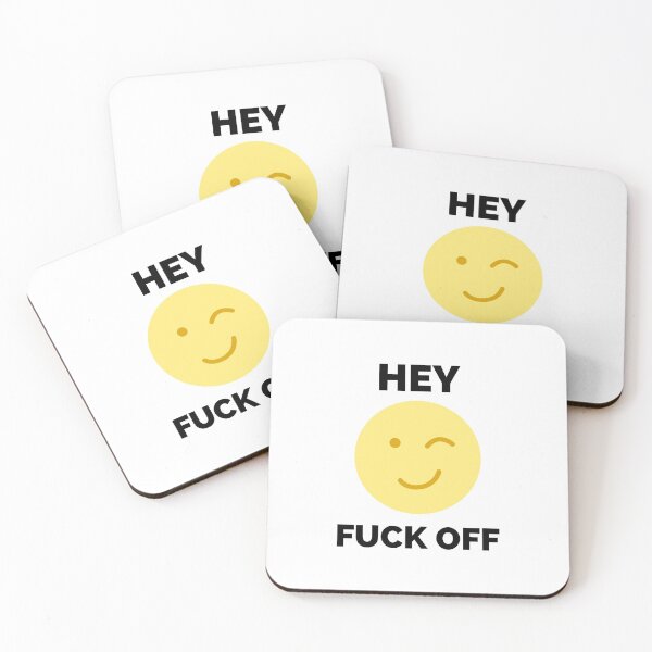 Item preview, Hey Fuck Off | Fuck Off Emoji designed and sold by HDTees4U.