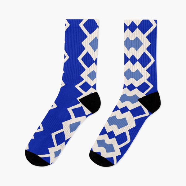 Artikelvorschau, Royal Cobalt Blue Modern Geometric entworfen und verkauft von Sharon Schwalbe.