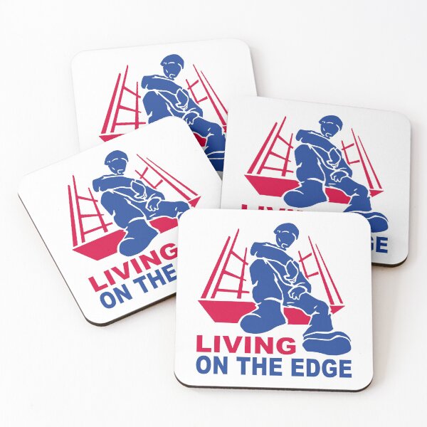 Item preview, Living On The Edge; Erector; designed and sold by StickerApe.