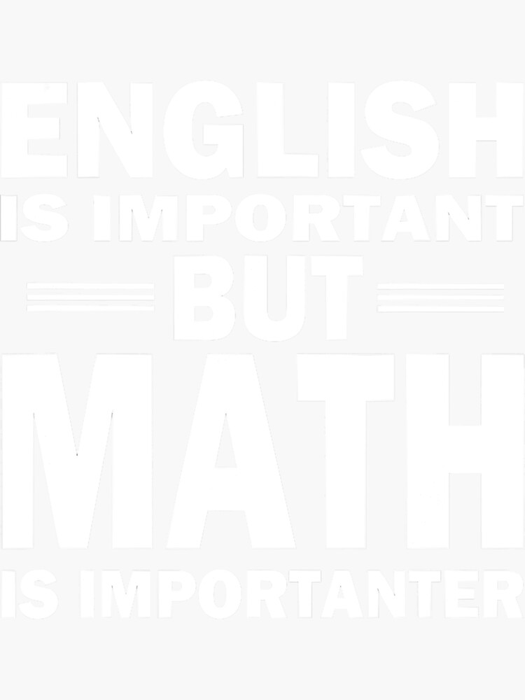 "Funny Math Science Nerd Teacher Gift Idea Birthday " Sticker for Sale