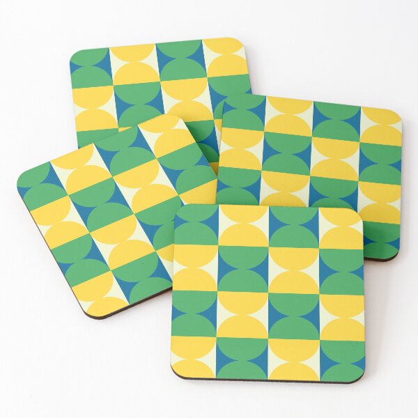 Item preview, Retro Mid Century Modern Geometric Abstract Pattern 752 designed and sold by tonymagnerart.