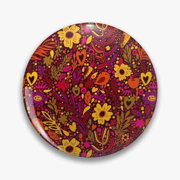 Item preview, Autumn Floral seamless pattern designed and sold by smotrivnebo.