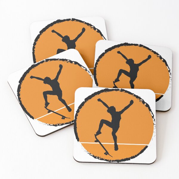 Item preview, Skater silhouette jumping designed and sold by Sarabinala.