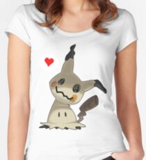 Mimikyu Women's Fitted Scoop T-Shirt