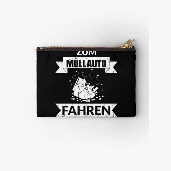 Item preview, ZUM MUeLLAUTO FAHREN GEBOREN designed and sold by Spirit-Designs.