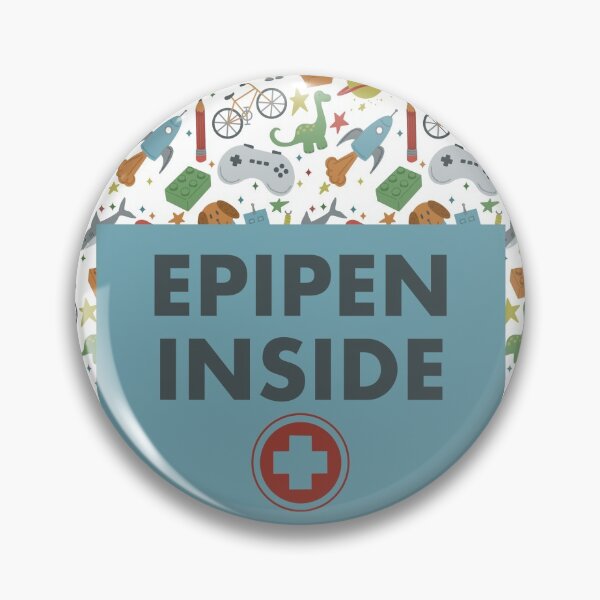 Item preview, EPIPEN Inside Medical Bag (Kid’s Blue) designed and sold by DrawingWithT.