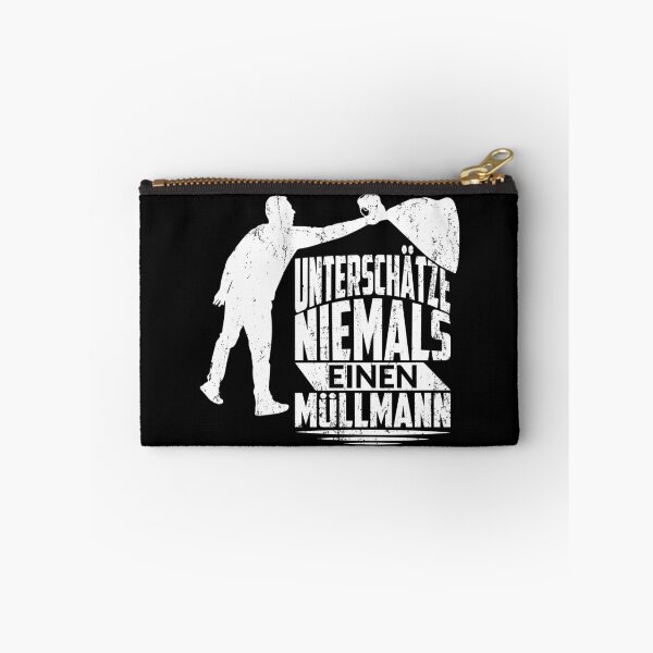 Artikelvorschau, UNTERSCHÄTZE NIEMALS EINEN MÜLLMANN entworfen und verkauft von Spirit-Designs.