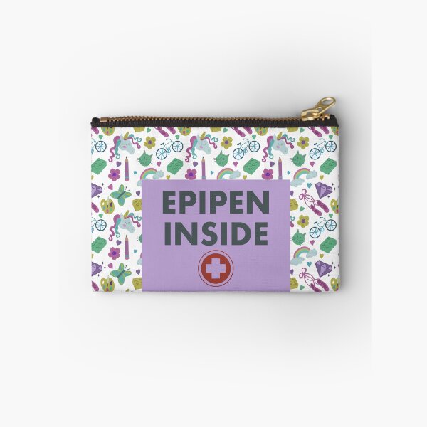 Item preview, EPIPEN Inside Medical Bag (Kid’s Purple) designed and sold by DrawingWithT.