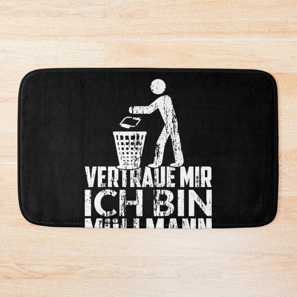 Item preview, VERTRAUE MIR ICH BIN MUeLLMANN designed and sold by Spirit-Designs.