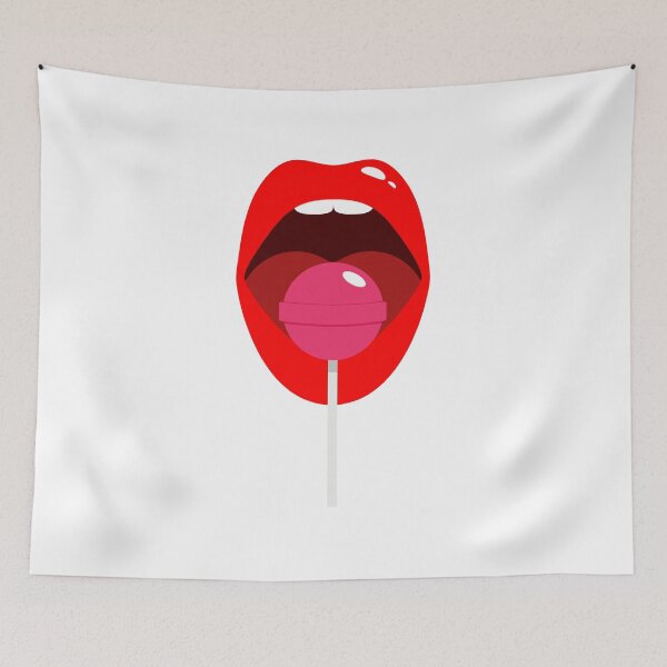 Item preview, Lolipop Red Lips designed and sold by jkulling.