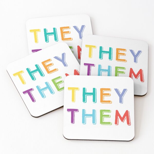 Item preview, They Them pronoun designed and sold by steymo.