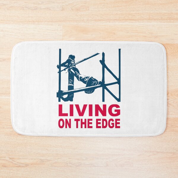 Item preview, Living On The Edge; Scaffolding; designed and sold by StickerApe.