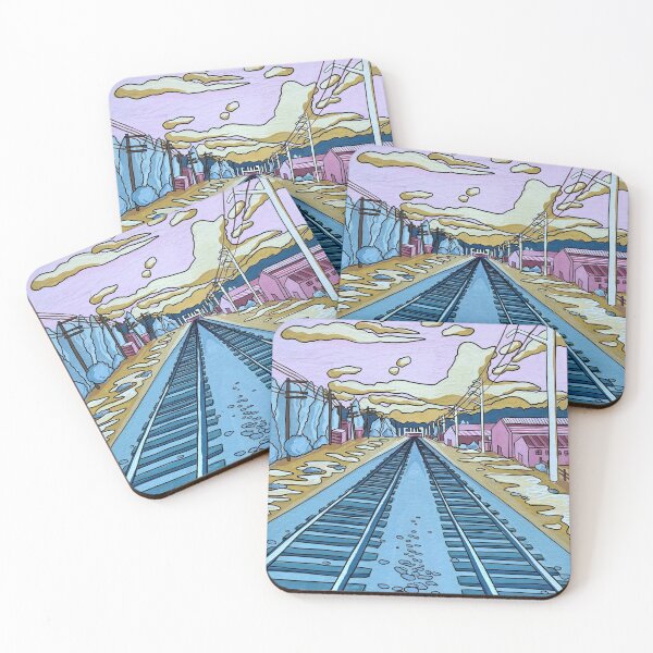 Item preview, Colorful Railroad Track  designed and sold by Lovely-Lemons.