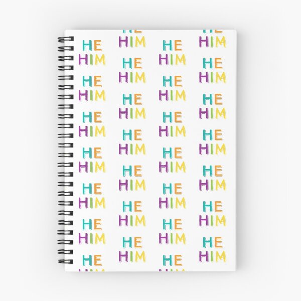 Item preview, He Him Pronouns designed and sold by steymo.