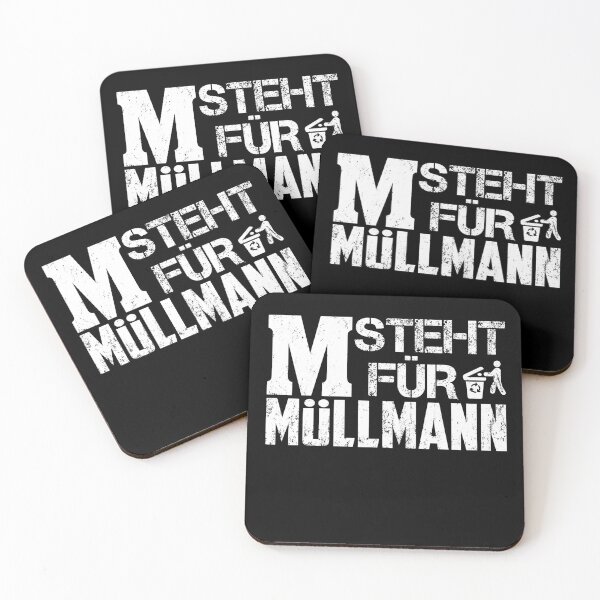 Item preview, M STEHT FUeR MUeLLMANN designed and sold by Spirit-Designs.