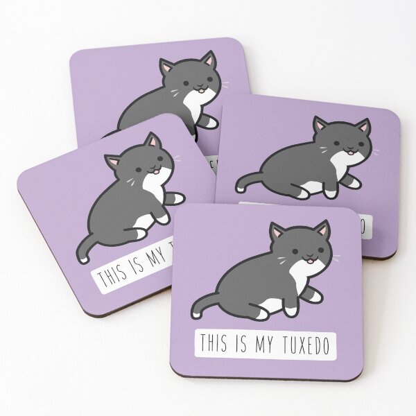 Item preview, This is My Tuxedo - Cute Kawaii Tuxedo Cat designed and sold by felinedreams.