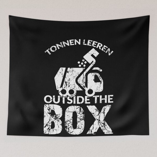 Artikelvorschau, TONNEN LEEREN OUTSIDE THE BOX entworfen und verkauft von Spirit-Designs.