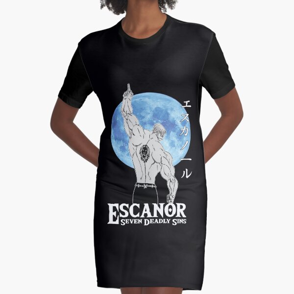 Escanor Dresses Redbubble - escanor roblox shirt during the day