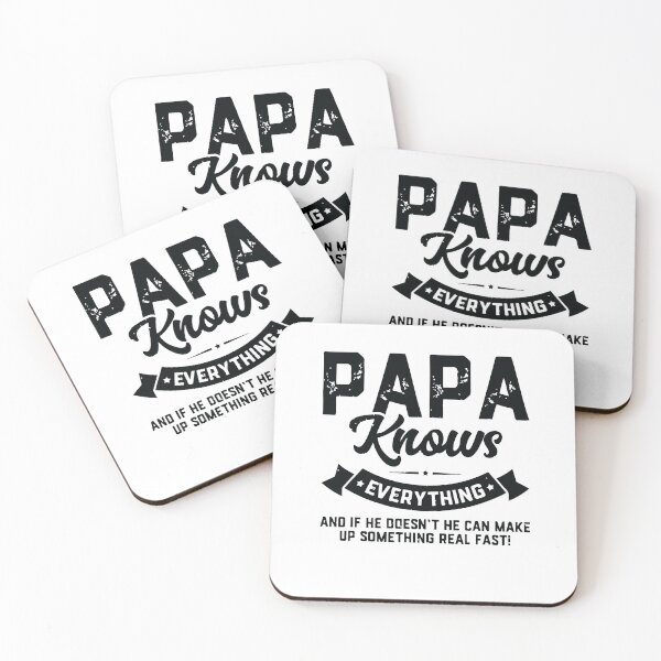 Item preview, Papa Knows Everything Shirt 60th Gift Funny Father's Day designed and sold by BanBay.