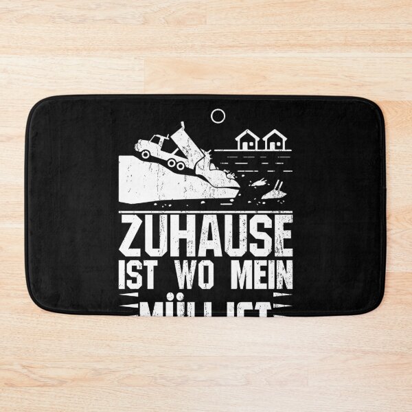 Item preview, ZUHAUSE IST WO MEIN MUeLL IST designed and sold by Spirit-Designs.