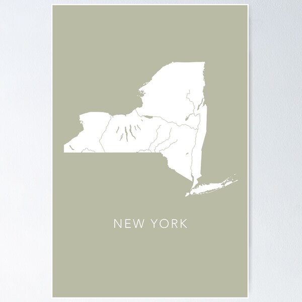 Item preview, Map of New York State designed and sold by By-Danni-Marie.