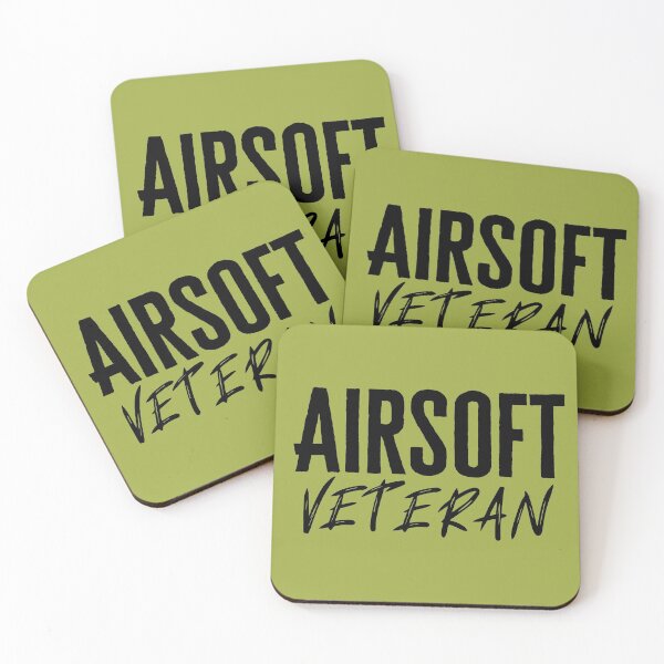 Item preview, Airsoft Veteran typographic Illustration designed and sold by AirsoftBD.