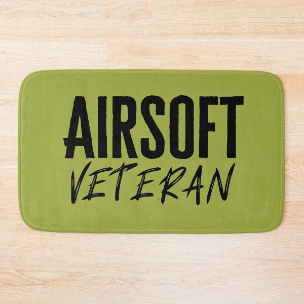 Item preview, Airsoft Veteran typographic Illustration designed and sold by AirsoftBD.