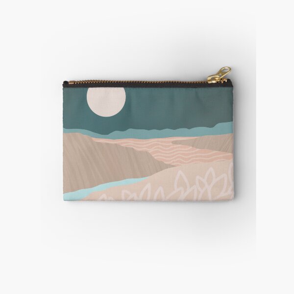 Item preview, Pink and Blue Landscape Wall Art  designed and sold by Lovely-Lemons.