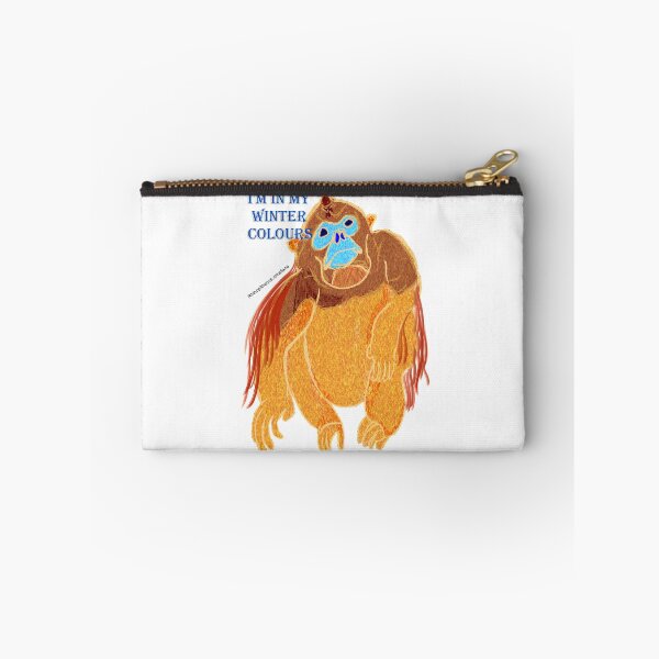 Item preview, Golden Snub-Nosed Monkey Winter designed and sold by NatureDesigned.