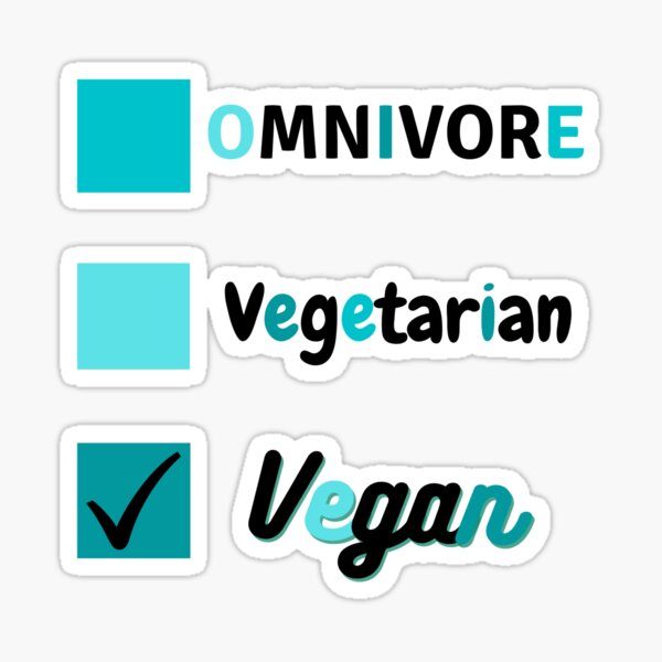 Vegan tickbox Sticker