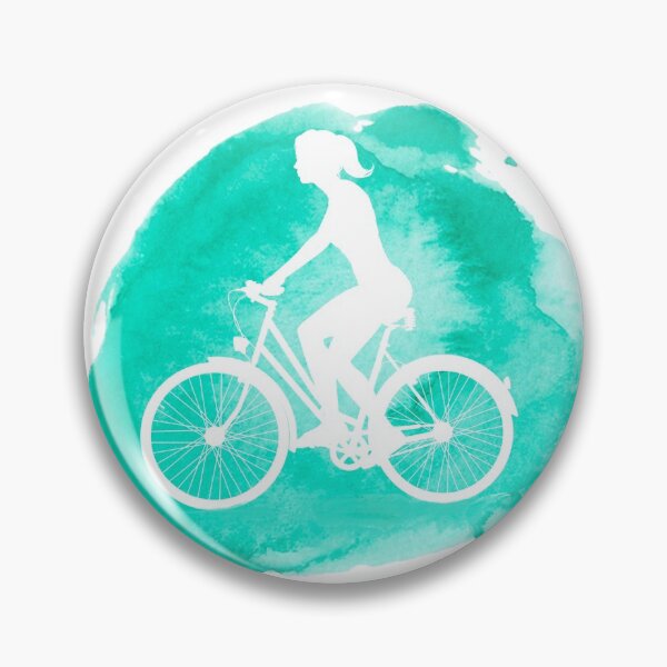Item preview, Bycicle Girl Watercolor designed and sold by RaquelDeneth.