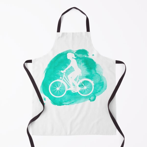 Item preview, Bycicle Girl Watercolor designed and sold by RaquelDeneth.