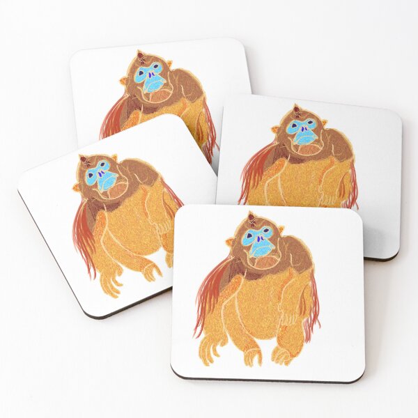 Item preview,  Golden Snub-Nosed Monkey designed and sold by NatureDesigned.