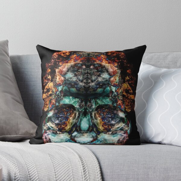 Tlaloc Throw Pillow
