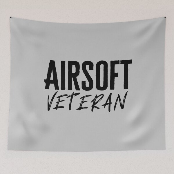 Item preview,  Airsoft Veteran typographic Illustration designed and sold by AirsoftBD.